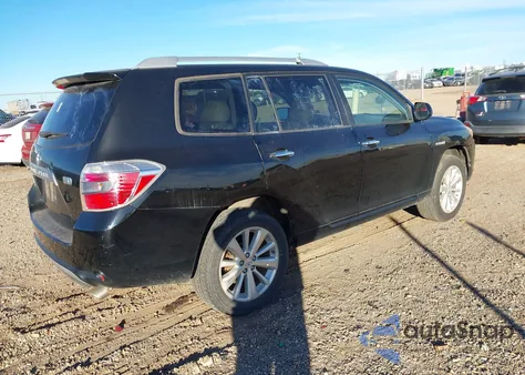 2008 Toyota Highlander Hybrid from USA, damaged, VIN JTEEW41AX82021369